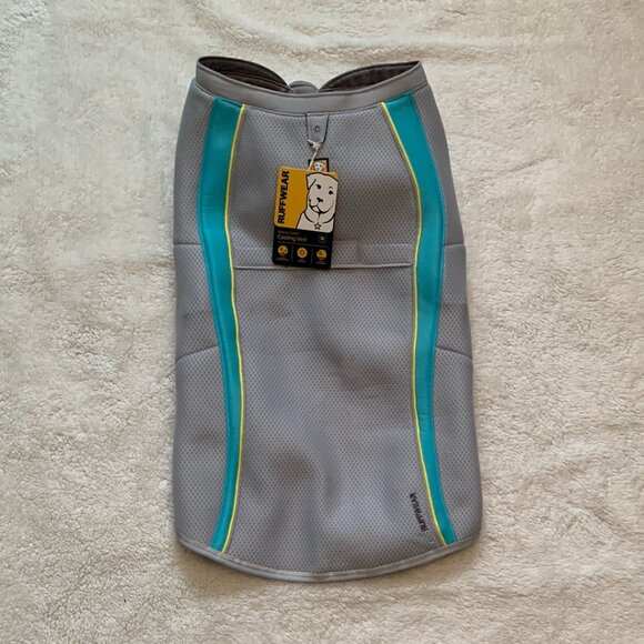 NWT Ruffwear Swamp Cooler Cooling Vest XL Grey UPF 36-42 in - Picture 1 of 11